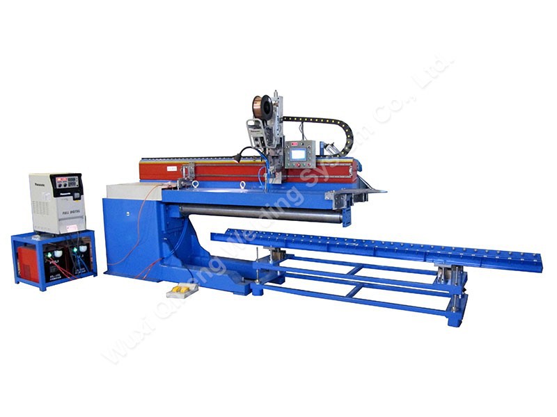 Vehicle LNG Cylinder Longitudinal Welding equipments